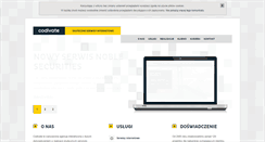 Desktop Screenshot of codivate.pl